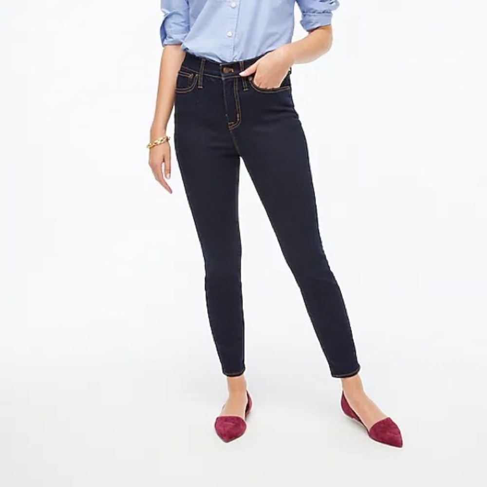 J.Crew Curvy 10" high-rise skinny jean in signature stretch